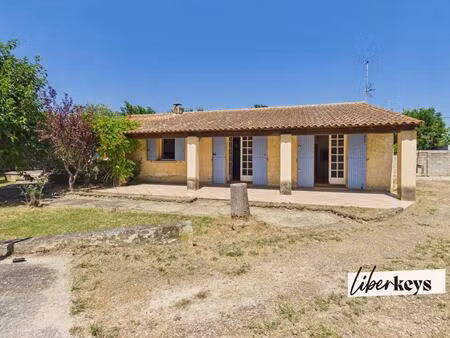maison t4 de plain-pied avec garage et piscine