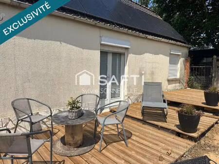 plain pied avec terrasse et jardin