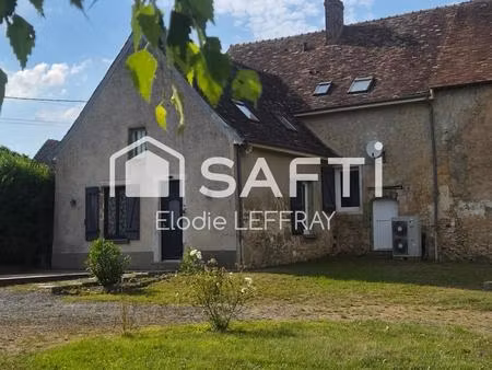 ravissante maison en pierre avec beaux volumes et grand terrain clos
