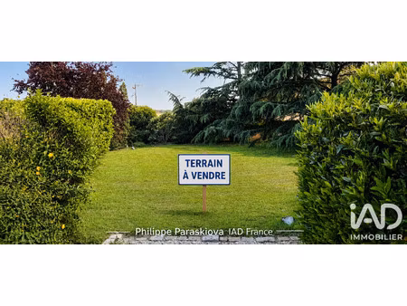 vente terrain 600 m² montluel (01120)