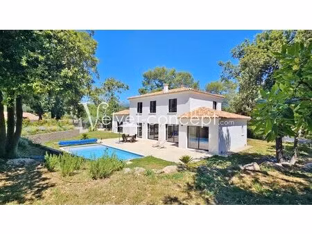 villa contemporaine neuve - 5 chambres au calme à roquefort-les-pins