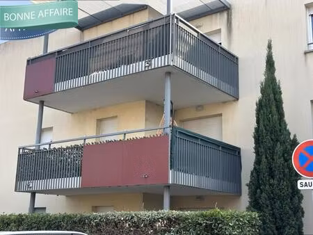 à vendre – appartement t3 dans résidence sécurisée avec parking – béziers