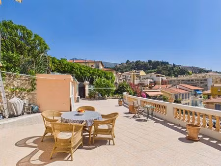 appartement 2 pièces + studette avec terrasse de 120 m² - menton riviera