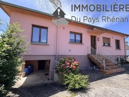 maison plain pied à herrlisheim sur un terrain de 7 48 ares