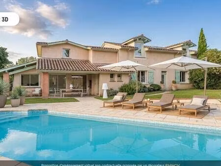 demeure d’exception de 1850 - 350 m² habitables en bord de garonne