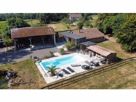 charmante maison avec piscine à eauze