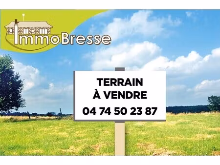 achat terrain crottet 01290