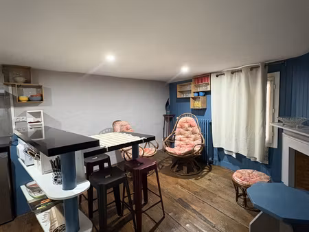 t2 de 30 m2 avec meubles mis à disposition - place denis dus