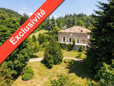 achat maison 10 pièces 258m² jaujac 07380