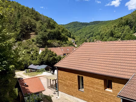 ancienne ferme vosgienne rénovée avec gîte – lalaye (67220) – lisière de forêt