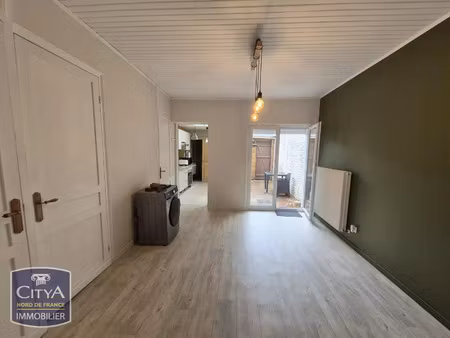 maison à louer 3 pièces 78.58 m² - wattrelos (59) - 830€