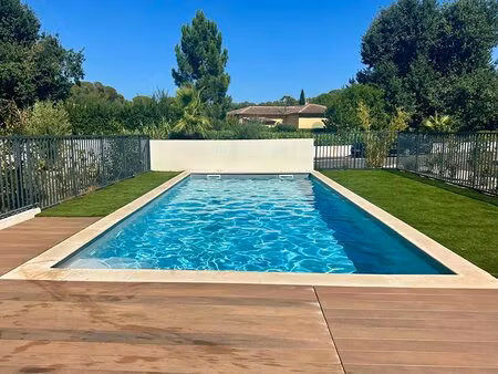 à vendre : appartement contemporain 2 pièces en rez de jardin à saint-raphaël