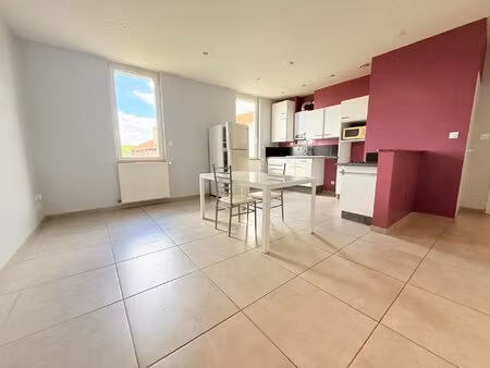 location appartement 2 pièces 46m² roche la moliere 42230