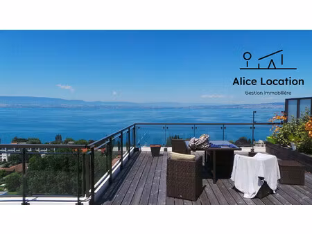 location appartement 4 pièces 98m² evian les bains 74500