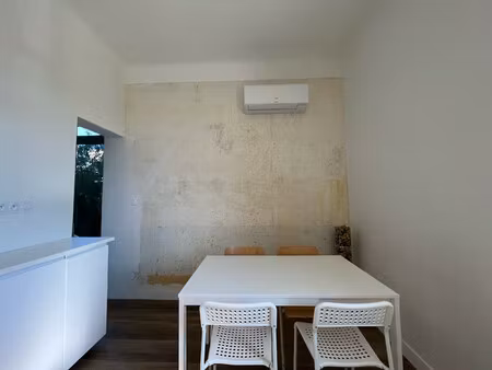 t2/3 meublé en rez de jardin - istres