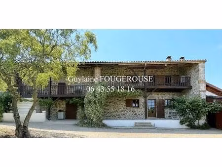 maison ferme en pierres 6 pièce(s) 120 m2