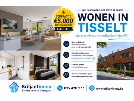 ontdek nu onze zomeractie (5.000 eur afwerkingsbudget)