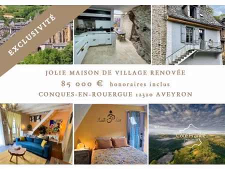 très charmante petite maison de village renovée avec vue sur
