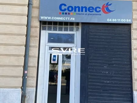 location local commercial 36m² marseille 2ème