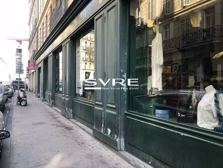 location local commercial 300m² marseille 1er