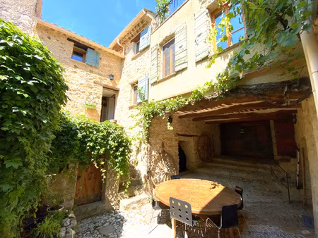 5mn de buis les baronnies - charmante maison en pierre 189m2