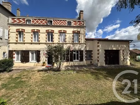 achat maison 5 pièces 114m² cercy la tour 58340