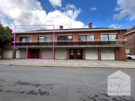 duplex à vendre à rue du polichène 14 morlanwelz (vbe37272)