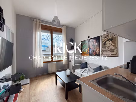 achat appartement 2 pièces 27m² charleville mezieres 08000