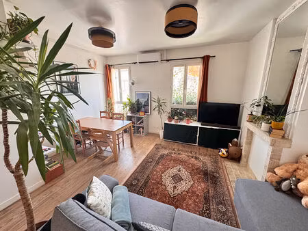 33100 bordeaux bastide - appartement 3 pièces 58m2 (91m2 au sol) et garage à vendre