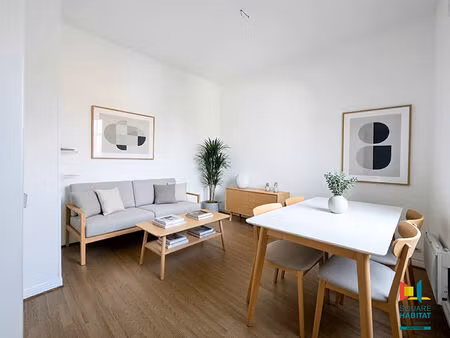 appartement t2 38 m² lumineux avec balcon