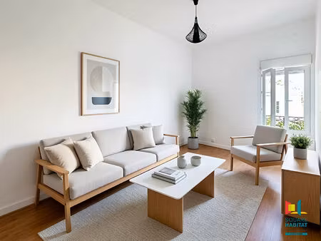appartement t2 42 m² lumineux quartier calme