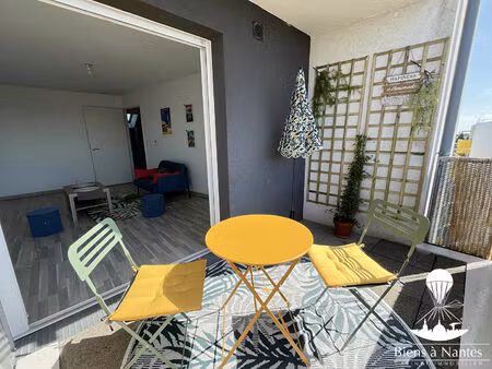 a vendre appartement t3 nantes croix bonneau balcon et 2 parkings