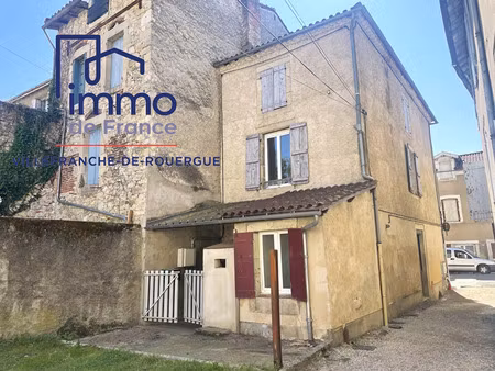 vente immeuble 3 pièces 75m2 villefranche-de-rouergue 12200 - 55000 € - surface privée