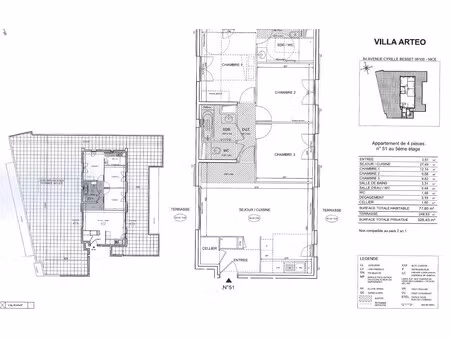 vente appartement 4 pièces