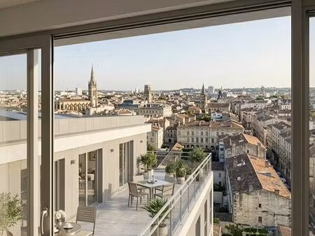 appartement de prestige de 84 m2 en vente bordeaux  france
