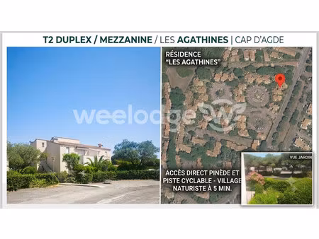 exclusivité • t2 duplex (6 couchages) + parking privé | cap
