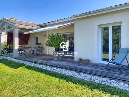 coup de cœur nancras – plain-pied. contemporain avec double garage