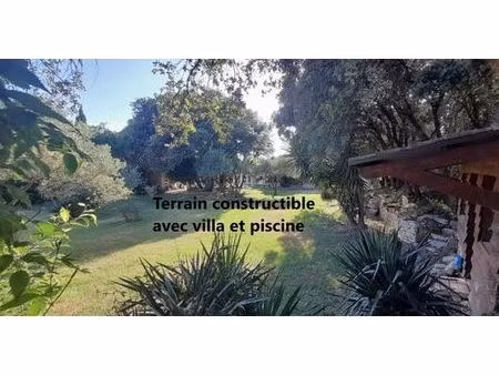 terrain de 2400 m2 en vente - aubais  occitanie