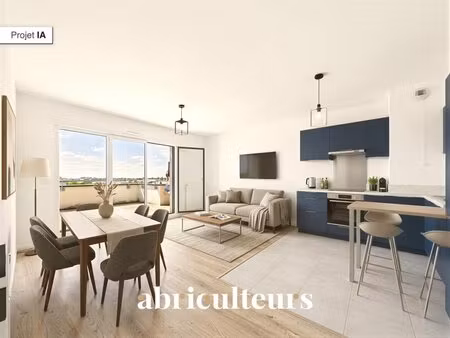 appartement familial 5 pièces de 91 m² – 4 chambres  deux terrasses et deux stationnements