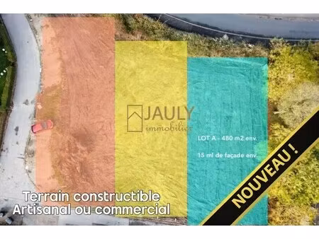 vente terrain meaux 77100 480m²