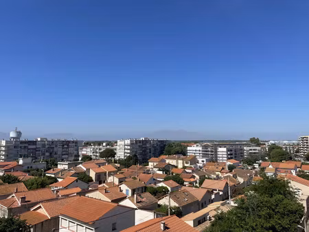 location appartement 3 pièces 58m2 canet-plage 66140 - 830 € - surface privée