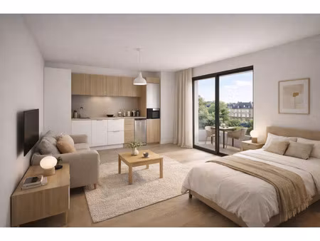 vente appartement 1 pièce 26 m² nancy (54000)