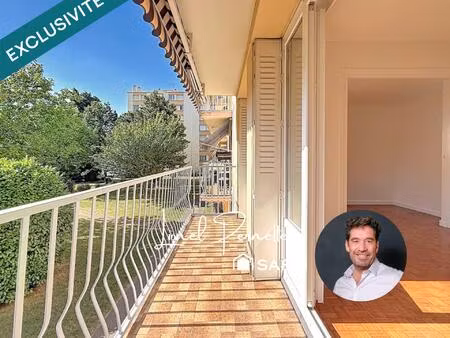 villeurbanne cusset  t3 calme avec parc et balcon