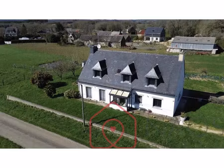 vente maison 6 pièces 166 m² pontivy (56300)