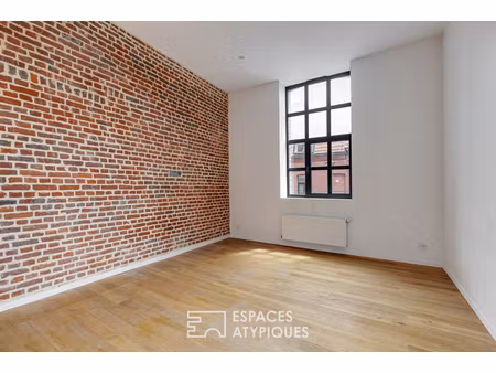 loft lumineux au coeur d'une ancienne usine textile