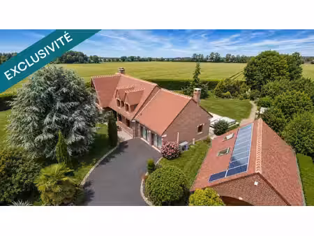 villa familiale individuelle de prestige en semi plain-pied de 262 m² sur une parcelle de 
