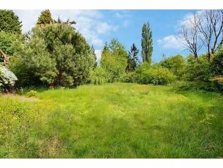 uccle - fort-jaco - terrain à bâtir avec permis