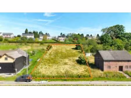 magnifique terrain en zone d'habitat 1.715 m² à comblain-au-