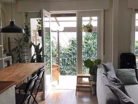studio de plain-pied avec jardin à blankenberge