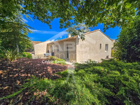 exclusivité : maison de plain-pied récente (2019) au calme  à deux pas du centre-ville